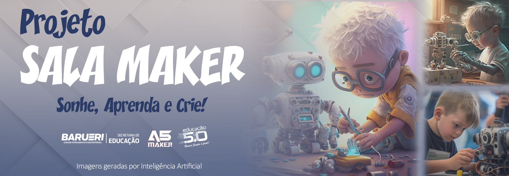 Banner Feira Maker + Competição entre polos