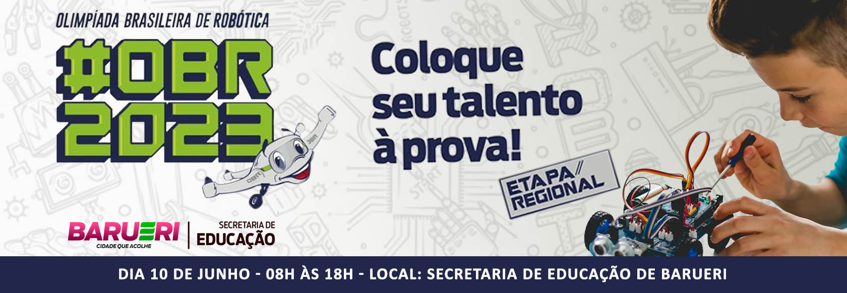 Banner Feira Maker + Competição entre polos
