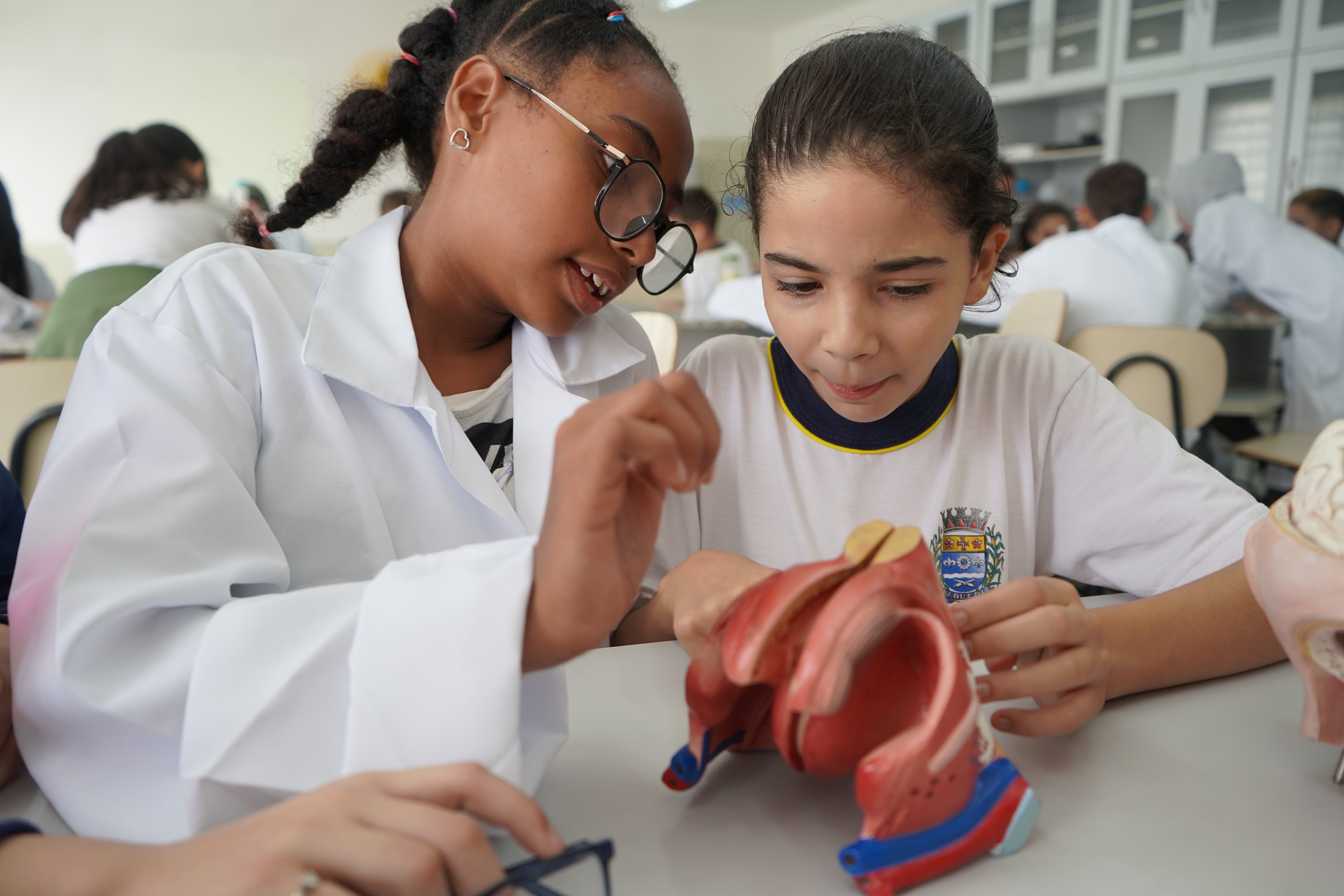 Laboratórios de ciências proporcionam rica aprendizagem aos estudantes da rede