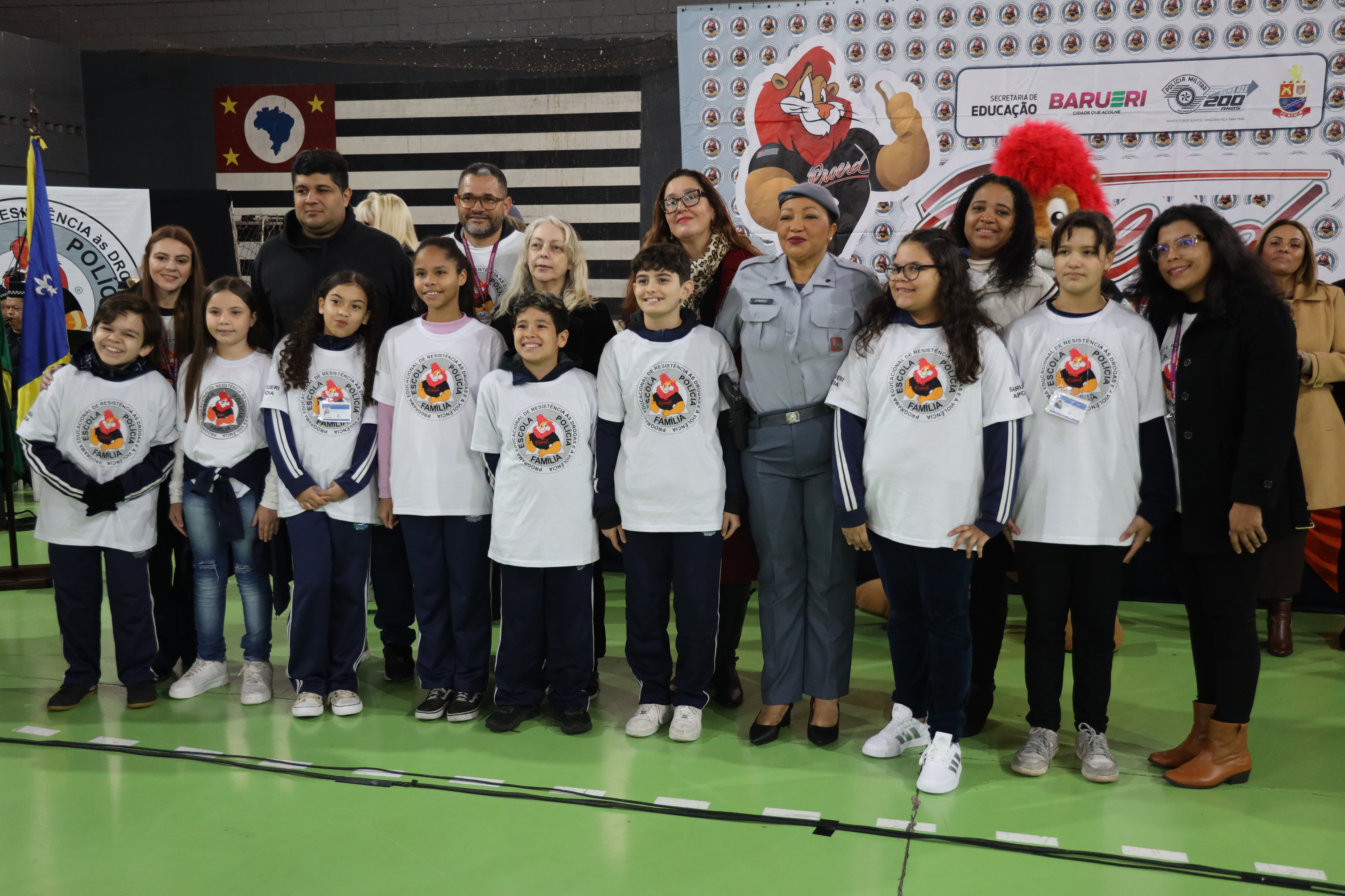 Barueri celebra a formação de mais de 700 alunos pelo PROERD nesta quinta-feira (03)