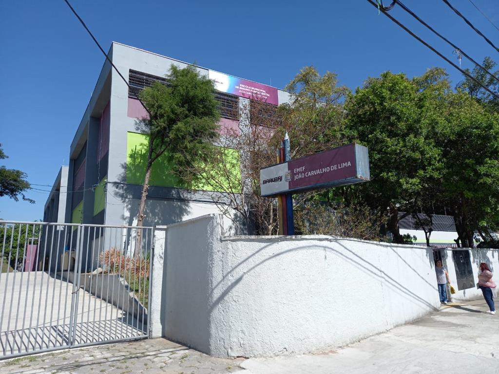 Totalmente restaurada, Emef João Carvalho é considerada uma nova escola