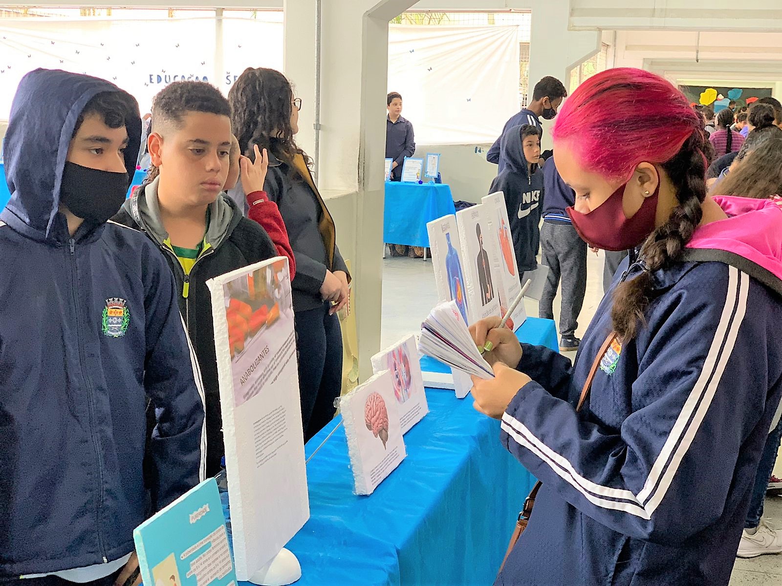 I Feira de Ciências da Emef Cavazza agitou a comunidade escolar  