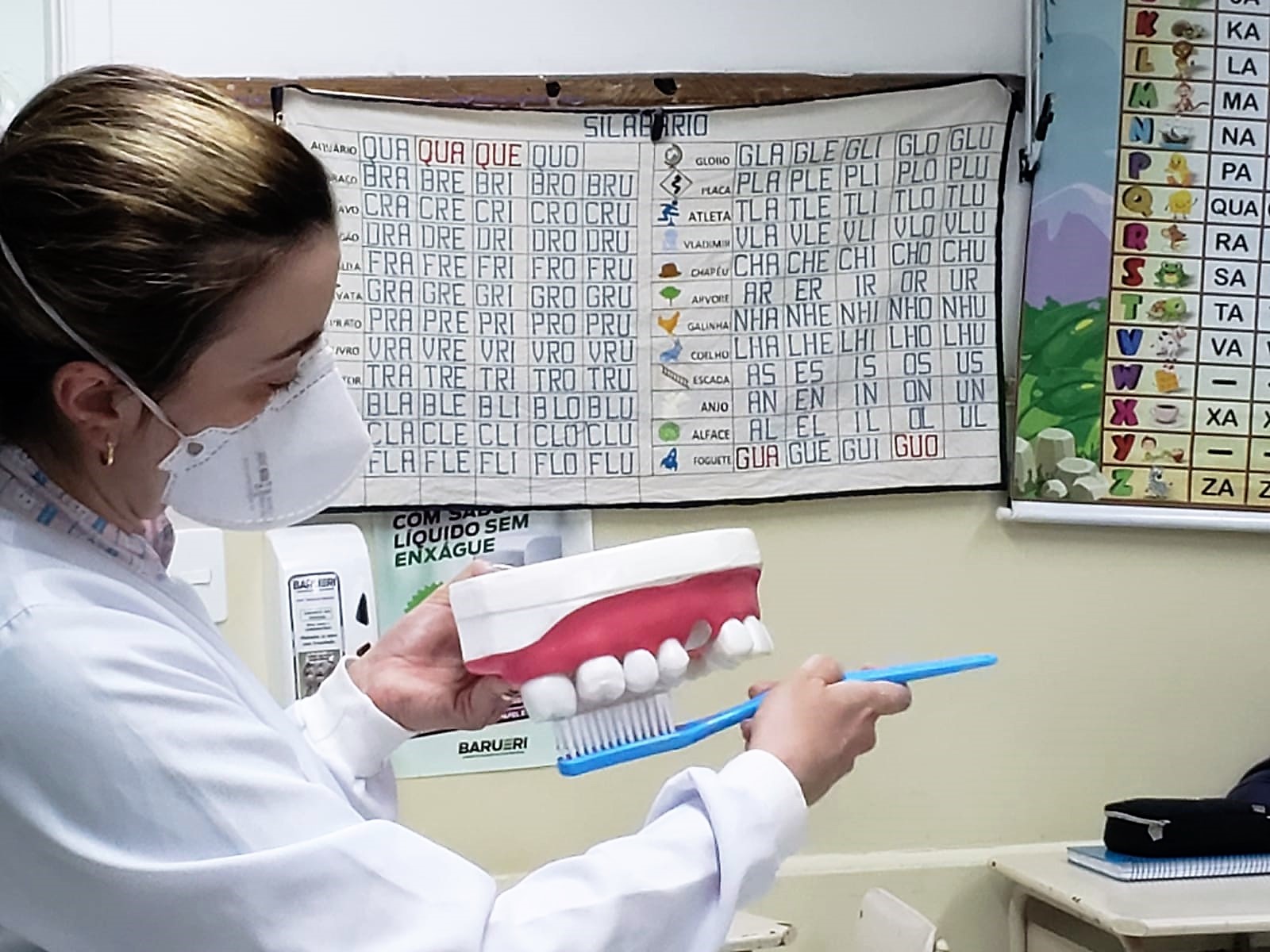 Parceria com a Saúde possibilita intervenção odontológica nas escolas da rede